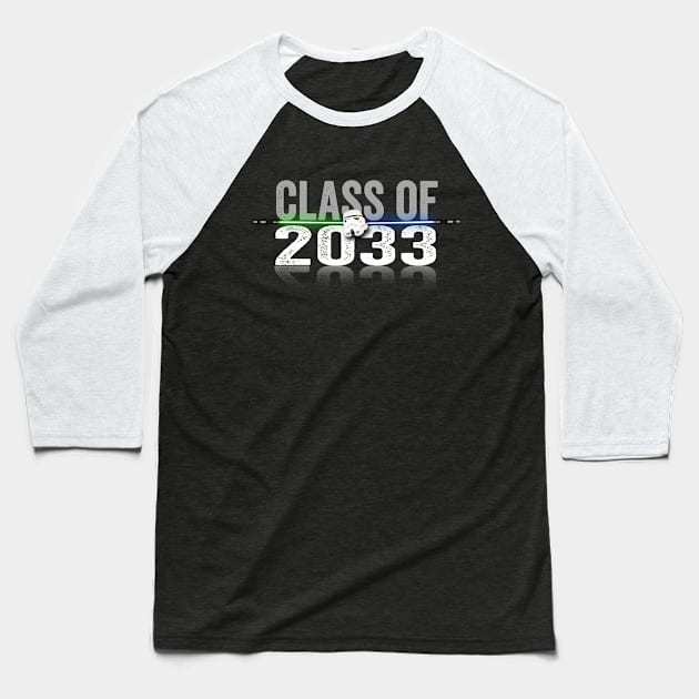 Class of 2033 Baseball T-Shirt by Horisondesignz